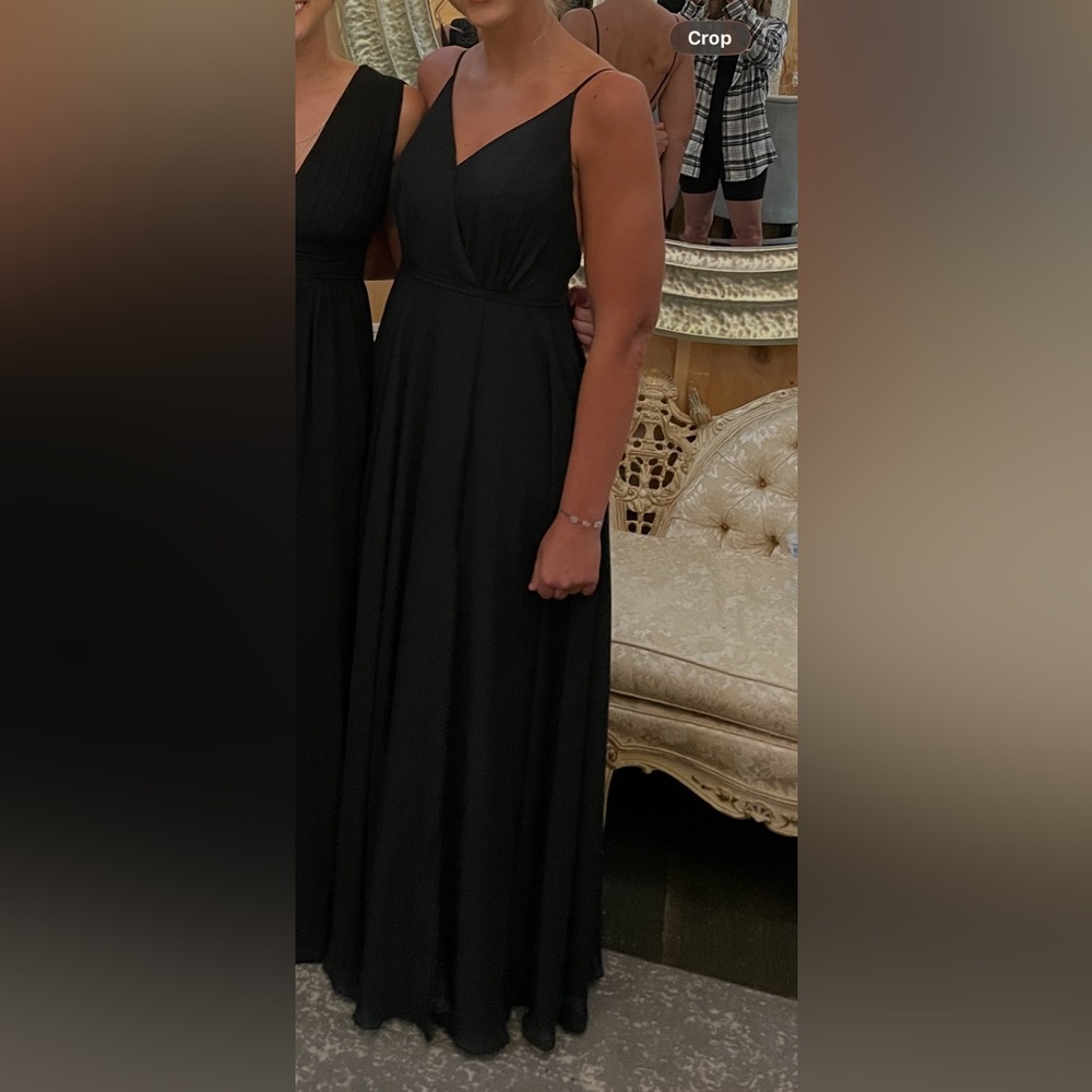 JJs House Strapless Black Dress